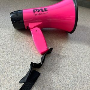 NIB! Pyle Compact Megaphone-Hot Pink